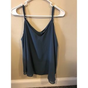 Blue Torrid Flowy Tank Top
